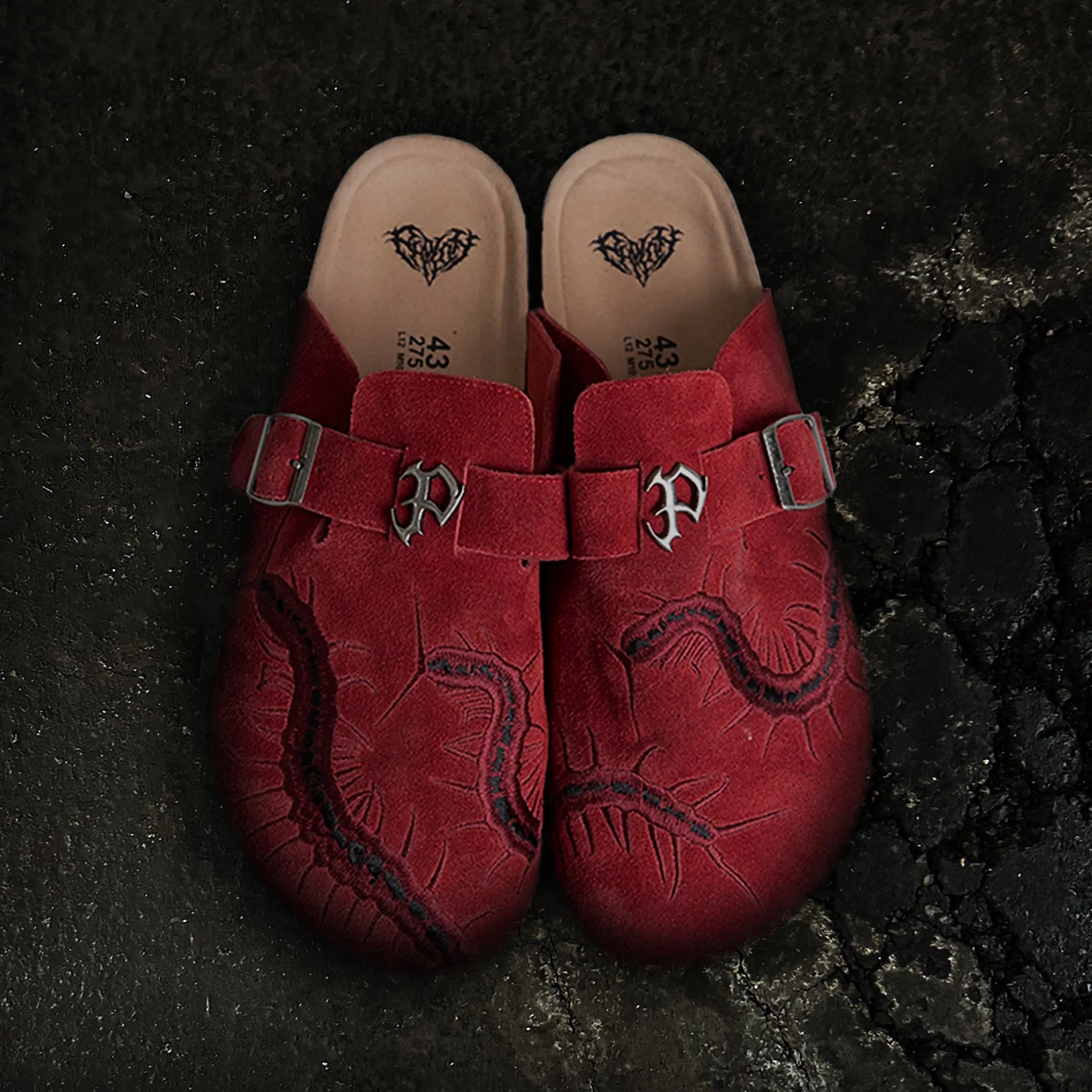 “Ghoul” Birks (Red)