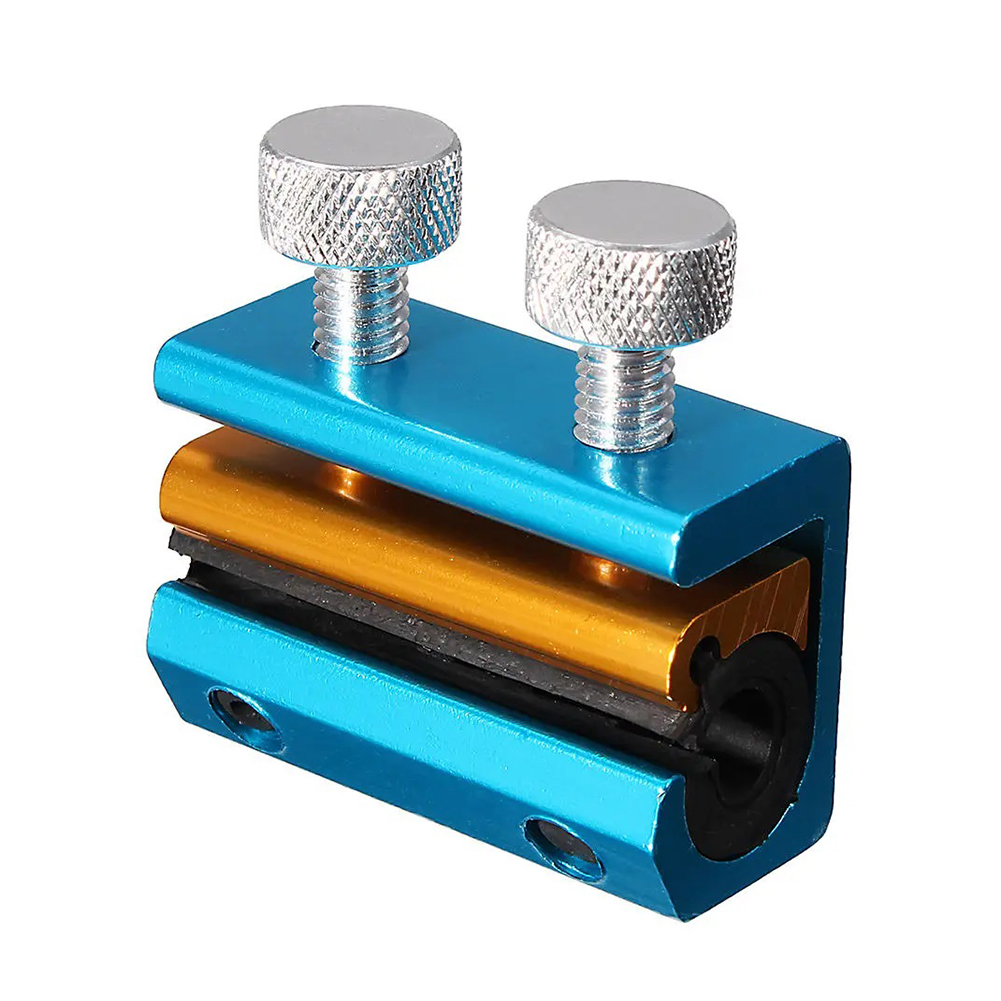 

Dual Cable Lube Luber Lubricator Motorcycle Clutch Line Oiler, Blue+gold, 501 Original