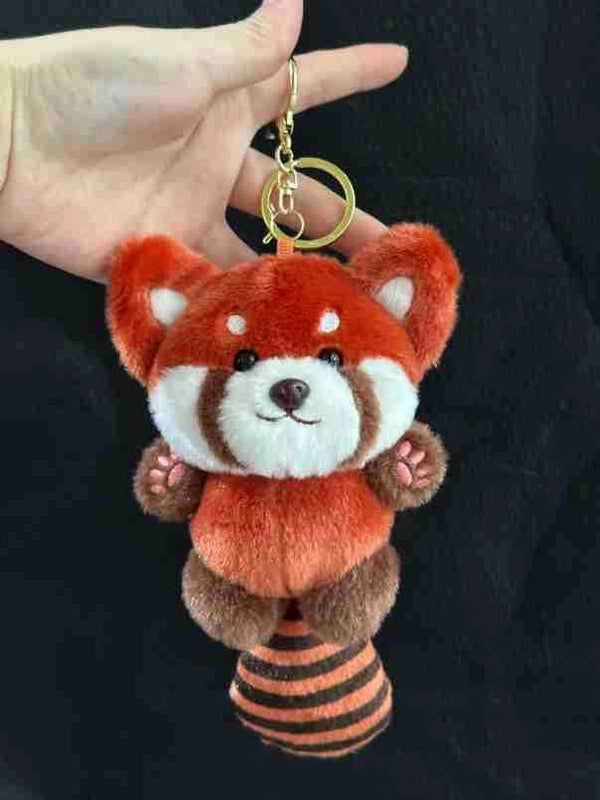 Elegant Cute Animal PP Cotton Plush Unisex Keychain