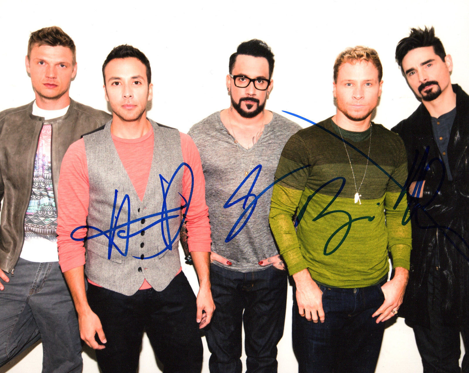 GFA A.J. Howie Kevin Brian * BACKSTREET BOYS * Signed 8x10 Photo Poster painting PROOF B3 COA