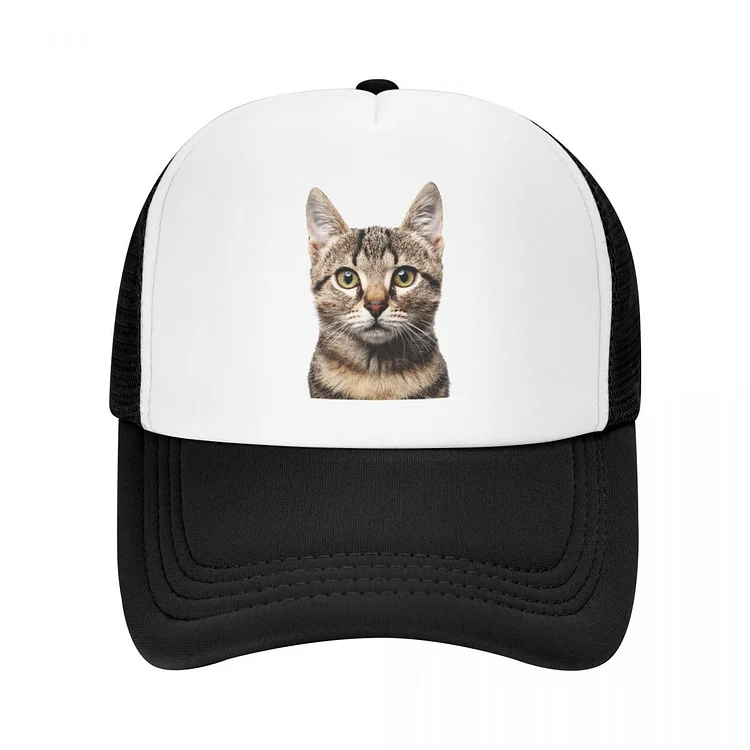 Custom Funny Cat Baseball Cap Sun Protection Women Men s Adjustable Trucker Hat Autumn