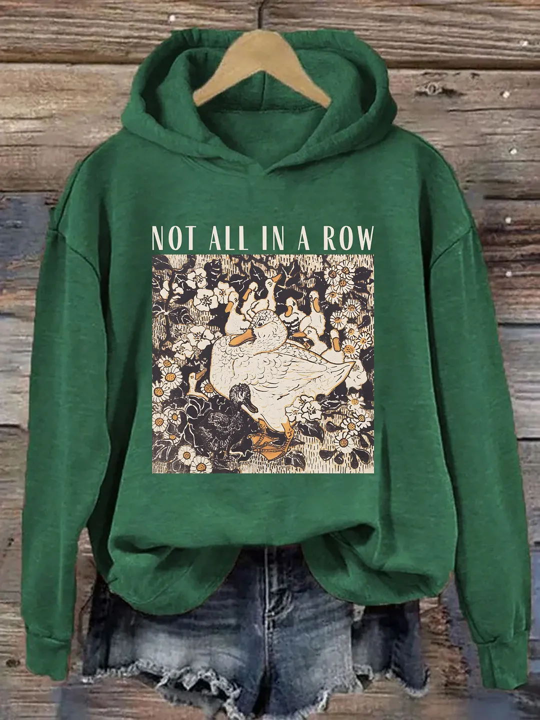 Ducks Not In A Row Hoodie