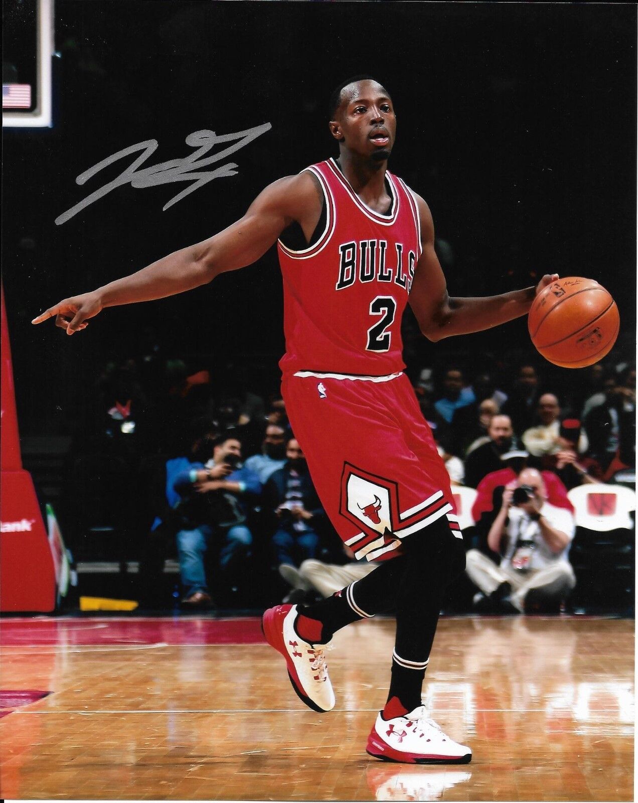 JERIAN GRANT signed autographed CHICAGO BULLS 8x10 Photo Poster painting BASKETBALL w/COA