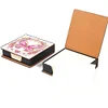 Leather Butterfly Diamond Painting Notecard Box Rhinestones Post It Dispenser