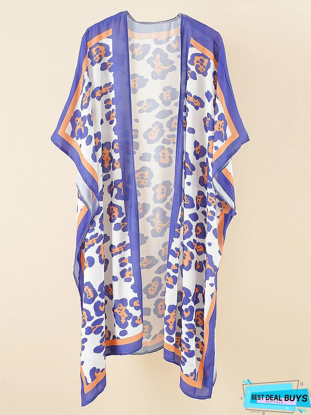 Vacation Animal Printing Coverup