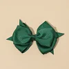 Cute Plain Colors Bowknot Hair Pin for Baby Girls