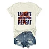 Tailgate Touchdown Repeat Denver Broncos Tee