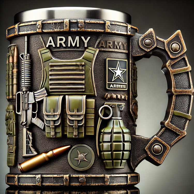 Military 3D Mug