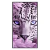 Snow Leopard-11CT Stamped Cross Stitch 40*70cm/15.75*27.56in (Big Size)