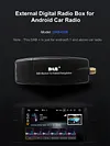 DAB+ Receiver Antenna Aerial USB Interface for Android 5.1 and Above Car Radio