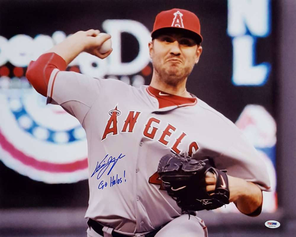 Kevin Jepsen Signed Go Halos 16x20 Photo Poster painting PSA/DNA Auto Autograph Angels