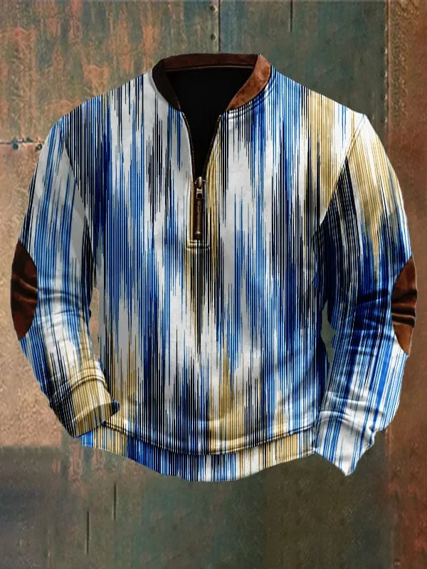 Men's Vintage Print Sweatshirt