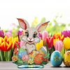 Diamond Painting Acrylic Easter Eggs Rabbit Desktop Ornaments Kit