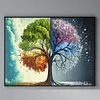 Four Season Tree-11CT Stamped Cross Stitch 50*40cm