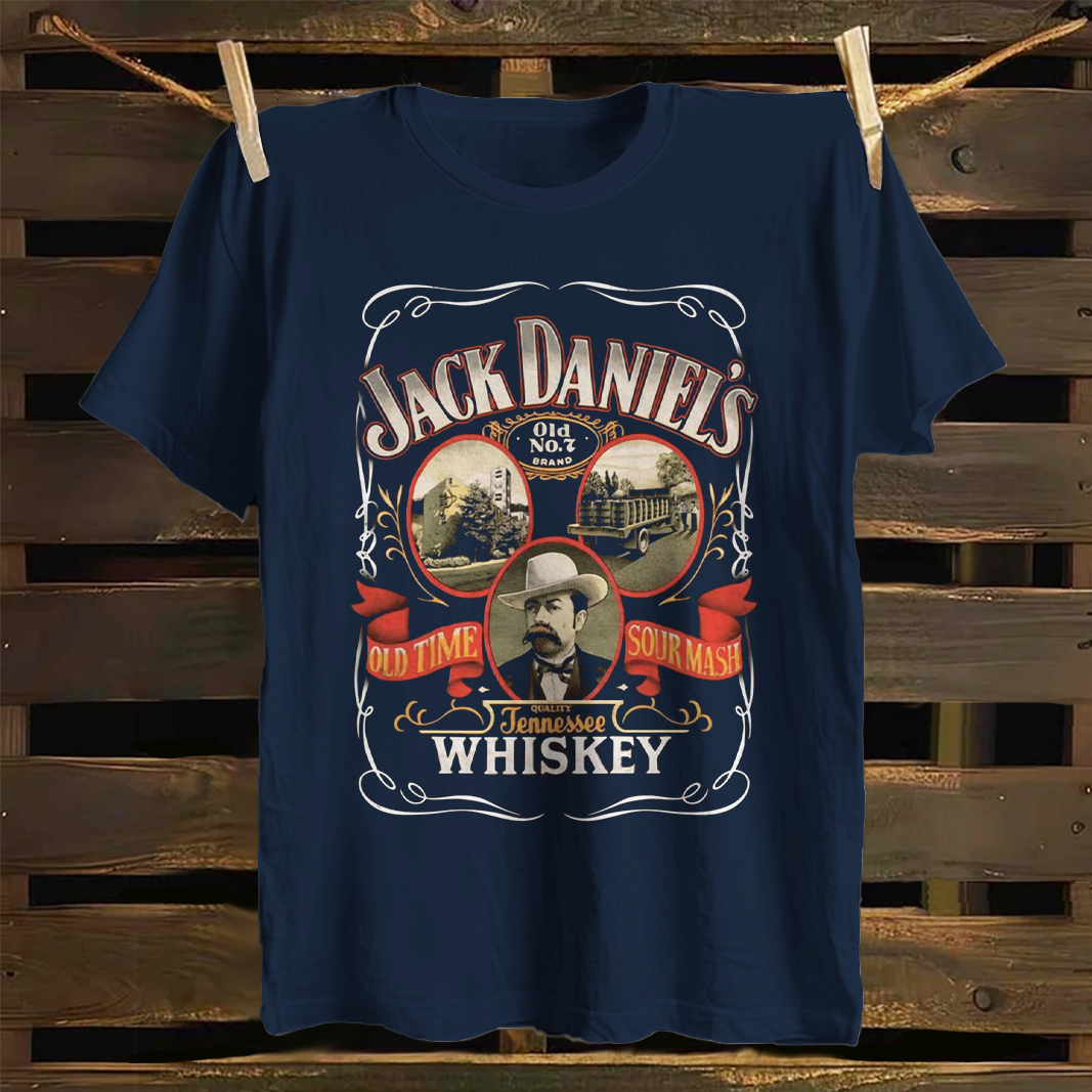 Classic Whiskey-Themed Graphic T-shirt / TECHWEAR CLUB / Techwear