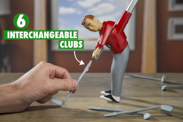 Interchangeable clubs!