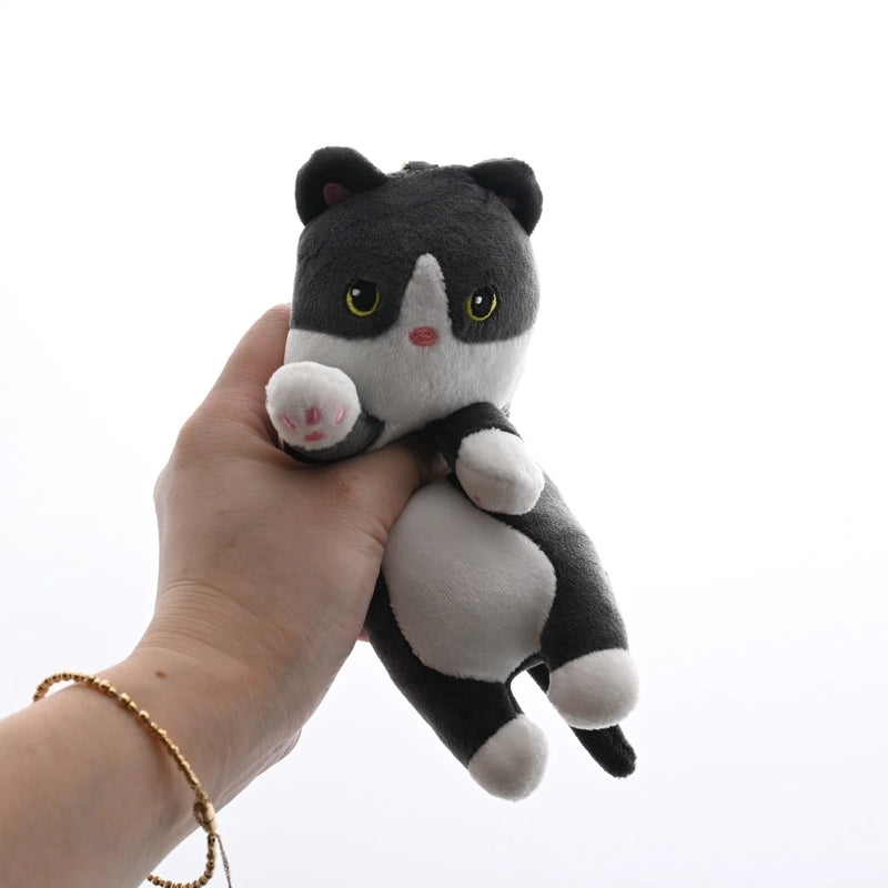 Elegant Lady Animal PP Cotton Plush Unisex Keychain