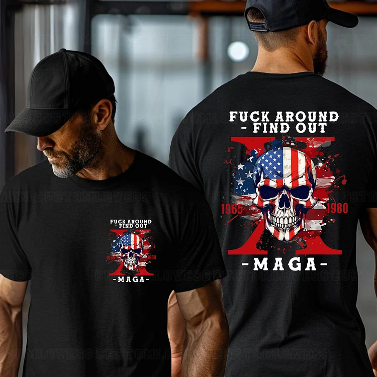 Custom Gen X Maga T-shirt 