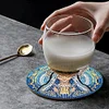 6PCS Diamond Painting Virgin Stain Glass Coasters Kits