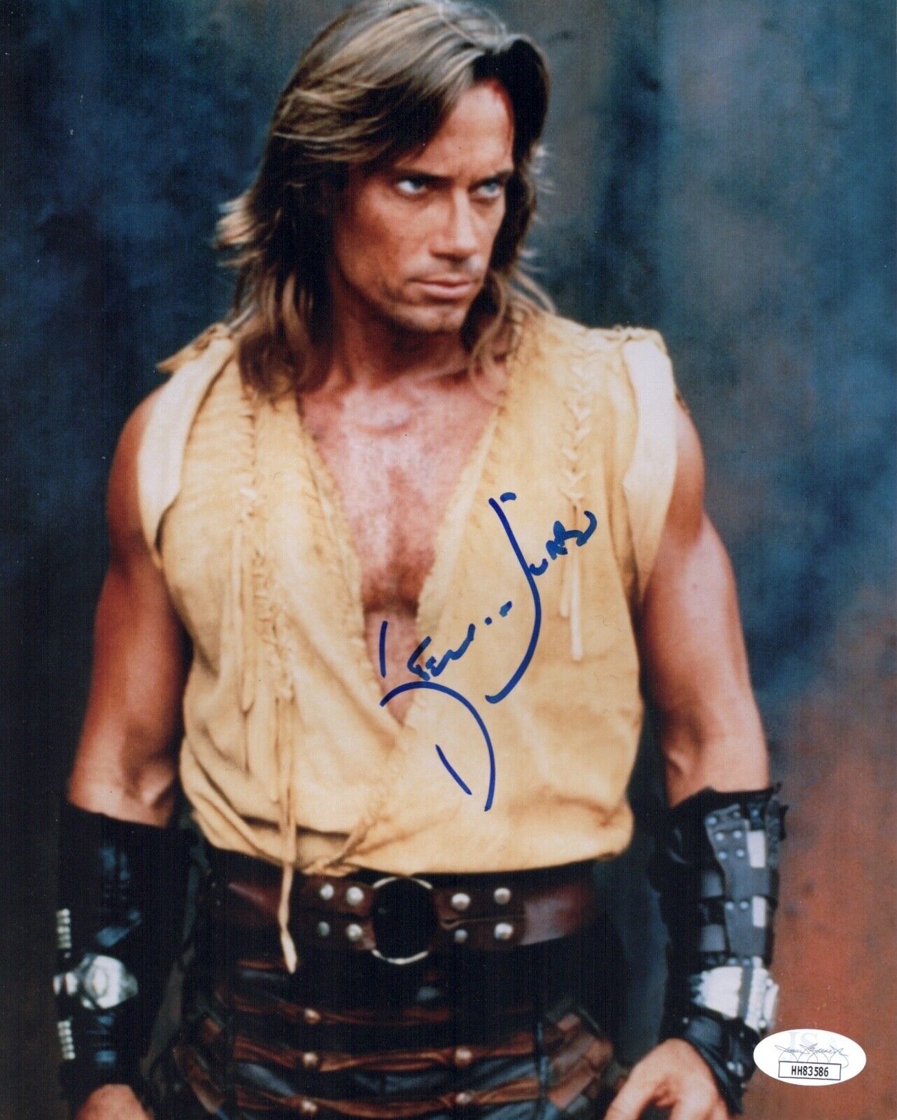 KEVIN SORBO Signed HERCULES 8x10 Photo Poster painting Autograph LEGENDARY Journeys JSA COA Cert