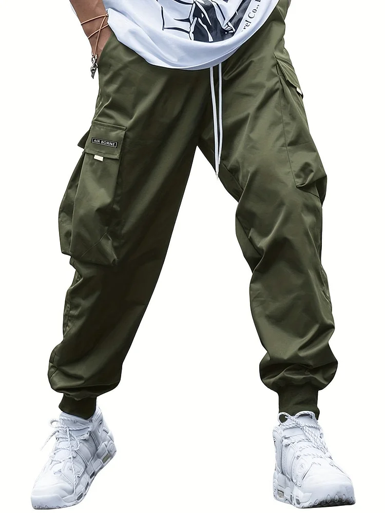  Men's Trendy Multi-pocket Workwear Trousers