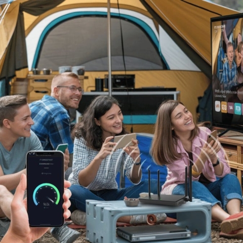 Ultra Link Free Wifi Router [UNLIMITED SATELLITE INTERNET]