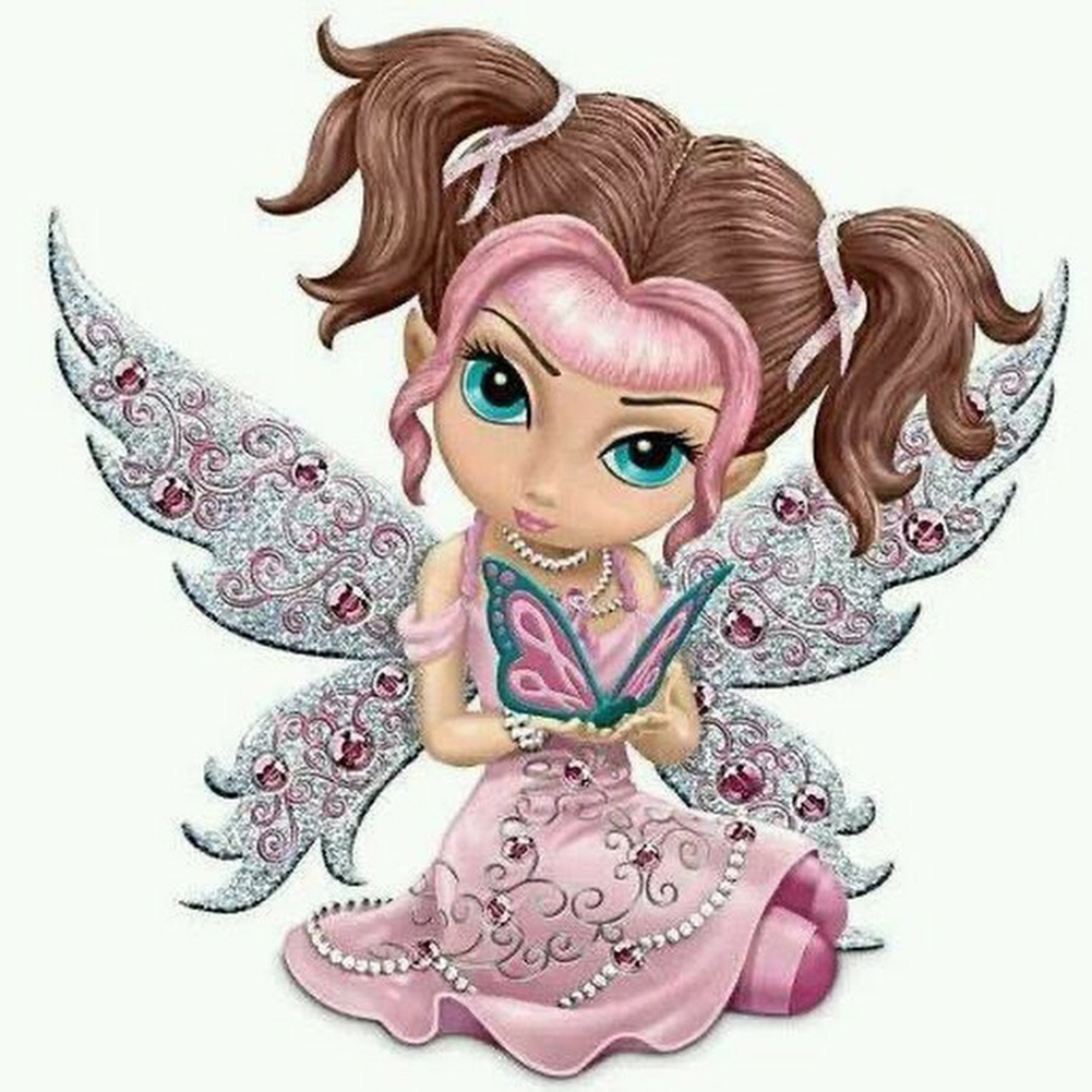 

Big Eye Doll-Round Drill Diamond Painting-40*40CM, 501 Original