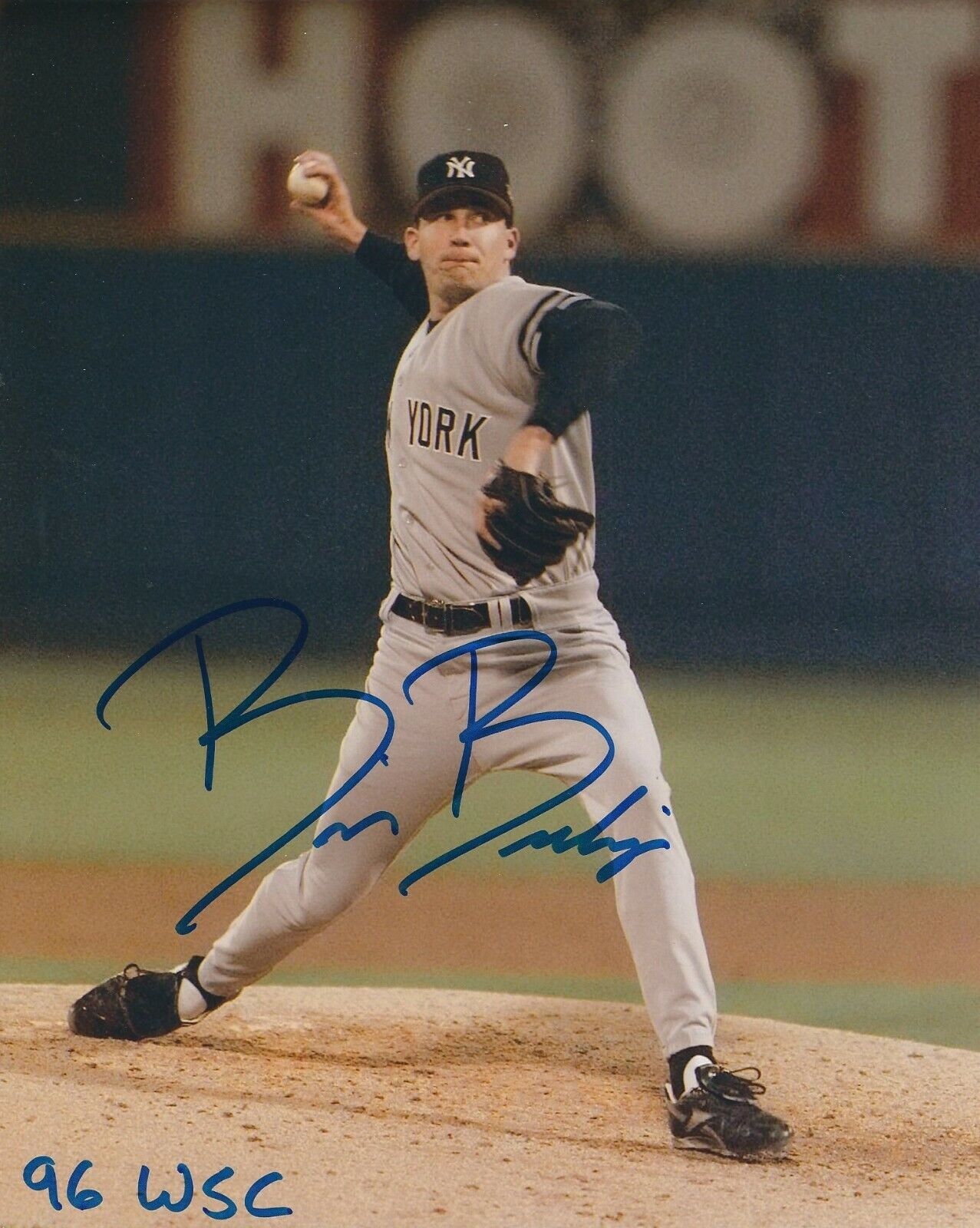 Signed 8x10 BRIAN BOEHRINGER 96 WSC