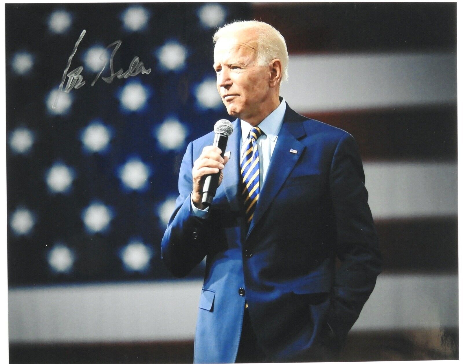 Joe Biden 46th President JSA Autograph Signed Photo Poster painting COA 8 x 10 Obama