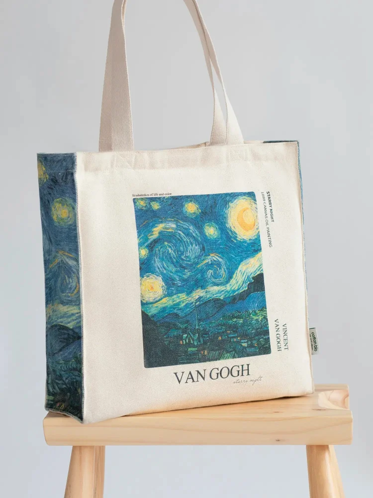 Van gogh shop tote bag