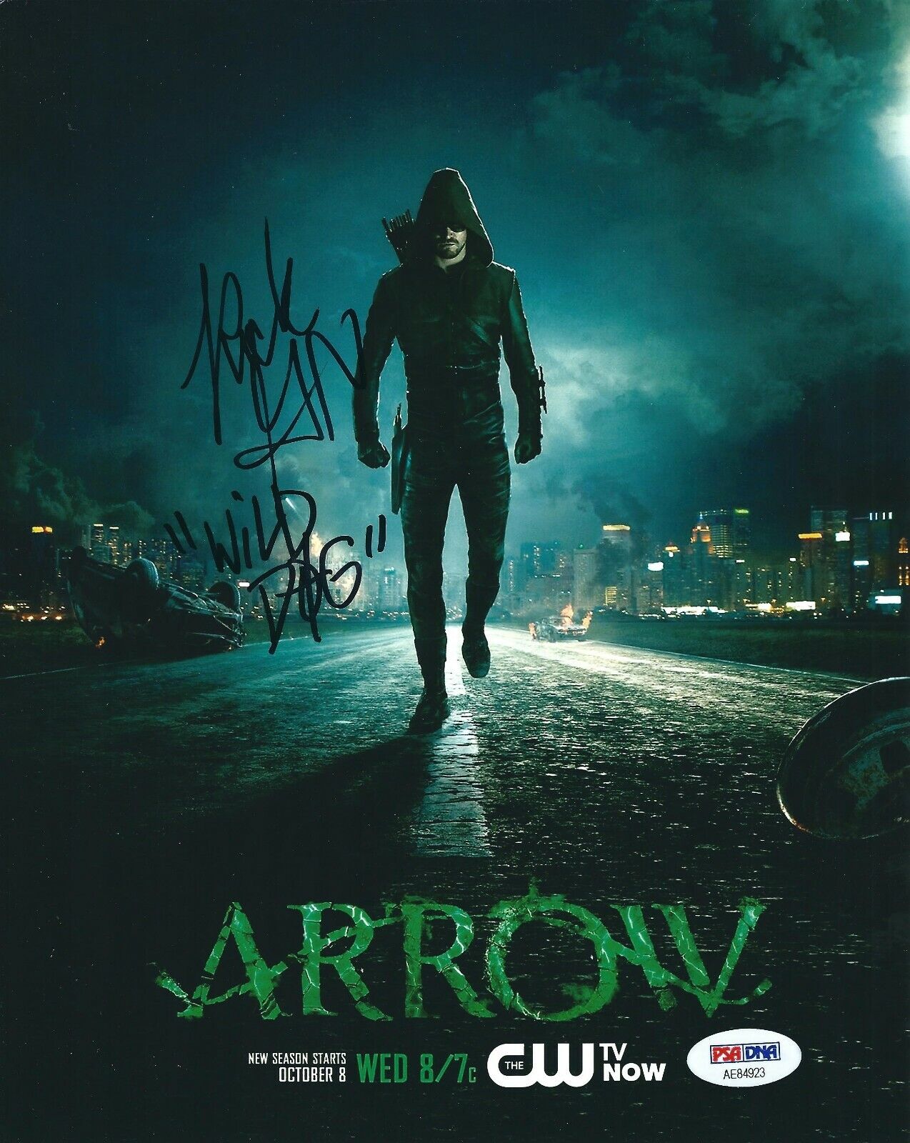 Rick Gonzalez Signed 'Arrow' 8x10 Photo Poster painting *Rene Ramirez Wild Dog