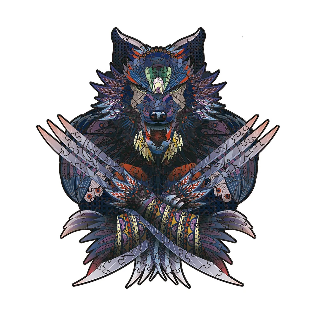 Jeffpuzzle™-JEFFPUZZLE™ Werewolf Jigsaw