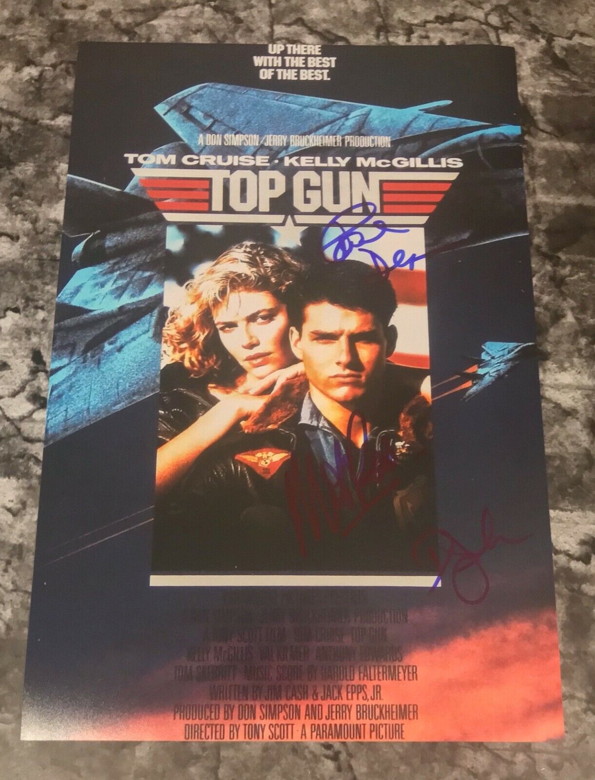 GFA Loverboy Mike Reno Paul Doug * TOP GUN MOVIE * Signed 12x18 Photo Poster painting PROOF COA