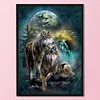 Wolf-11CT Stamped Cross Stitch Kit(36x46cm)