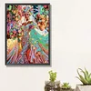 Girl - Diamond Painting - Partial Special Shaped Drill(Canvas|30*40cm)