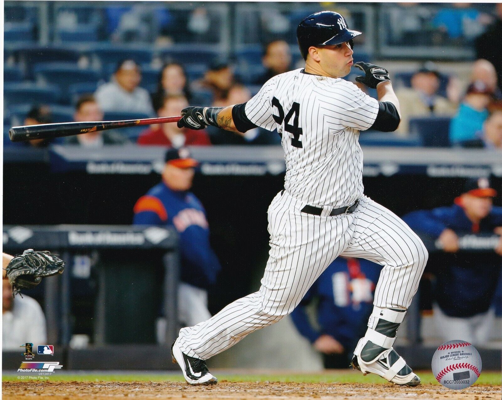 GARY SANCHEZ NEW YORK YANKEES Photo Poster paintingFILE LICENSED ACTION 8x10 Photo Poster painting