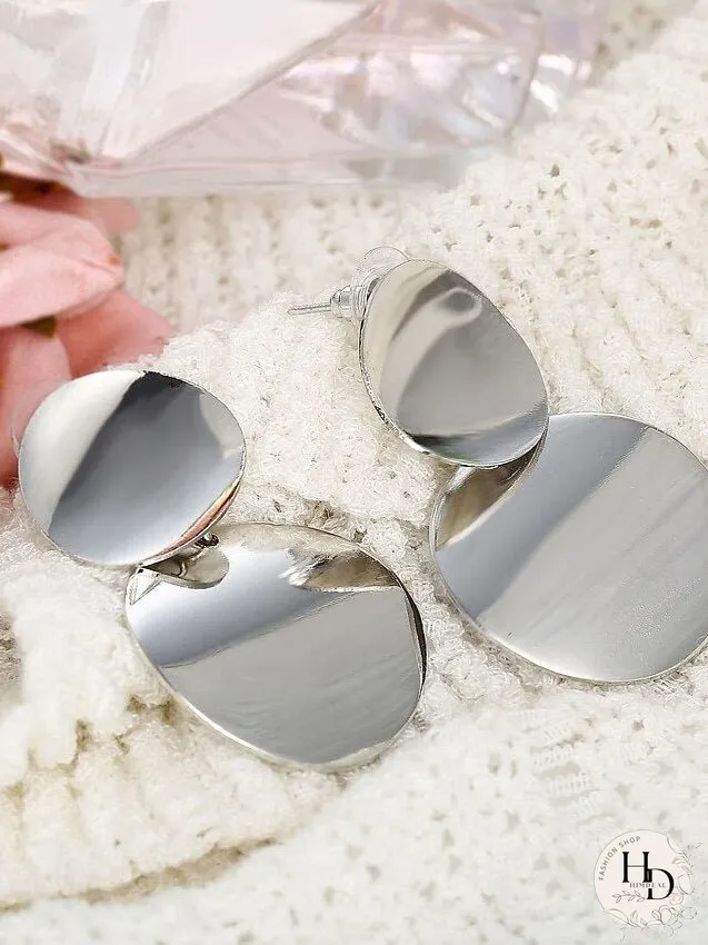 1 Pair Drop Earrings Hoop Earrings For Women's Party Evening Street Gift Alloy Geometrical Birthday