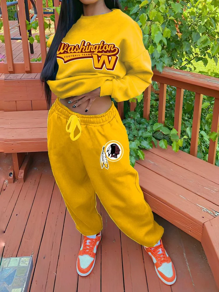 Washington Commanders Sportswear Crewneck Sweatshirt Suit