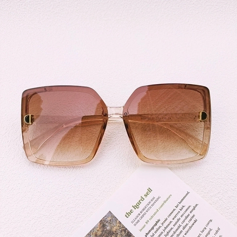 Ig Style Casual Geometric Pc Resin Square Full Frame Women’s Sunglasses