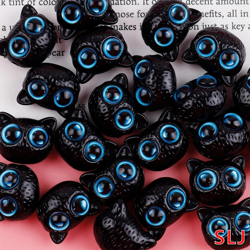 10 PCS/Package Arylic Cat Beads