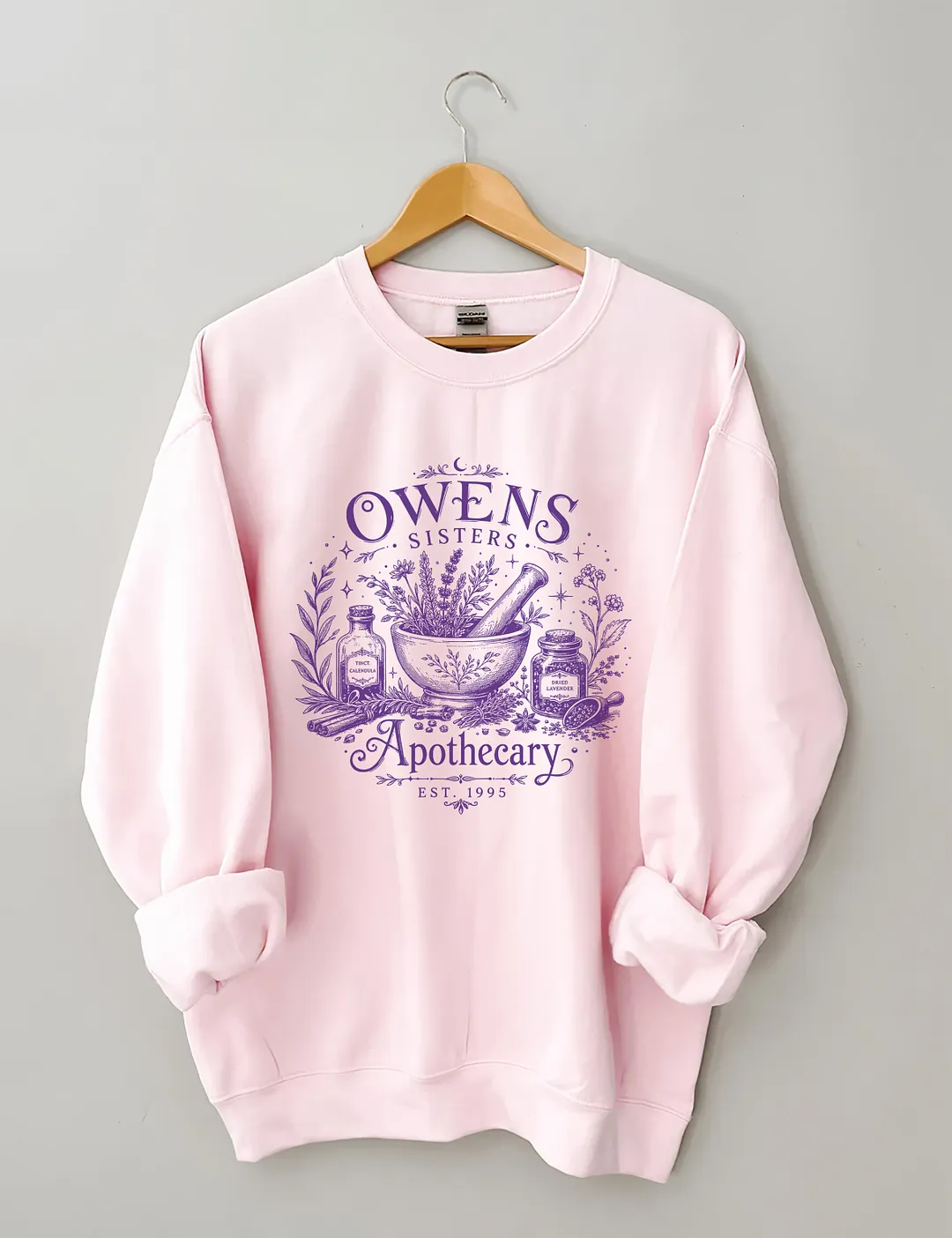 Magic Practical Owens Sisters Apothecary Sweatshirt