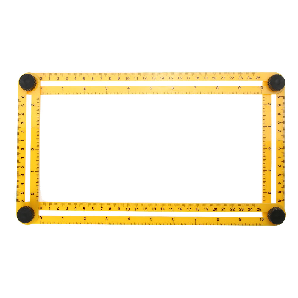 

Measuring Instrument Template Tool Four-sided Ruler Mechanism Slides, 501 Original