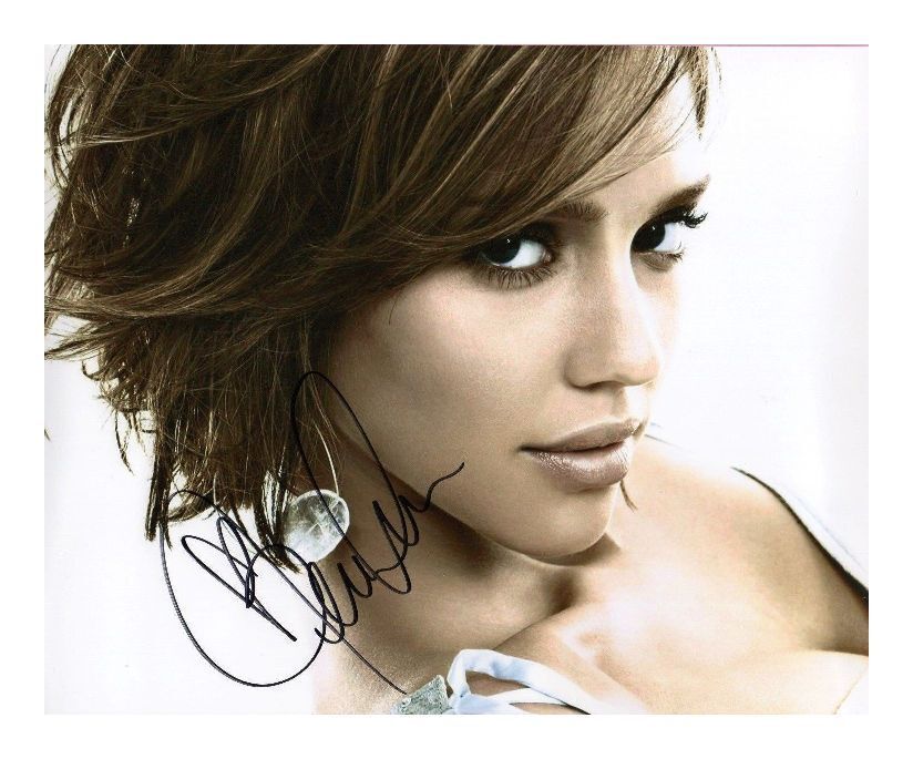 JESSICA ALBA AUTOGRAPHED SIGNED A4 PP POSTER Photo Poster painting PRINT 15