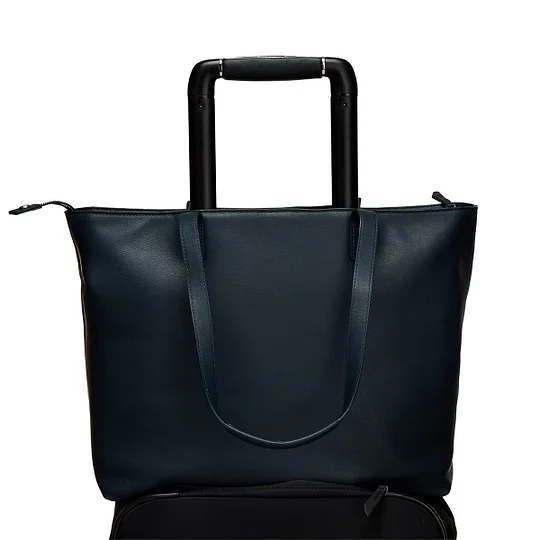 Knomo Maddox Leather Laptop Tote Briefcase