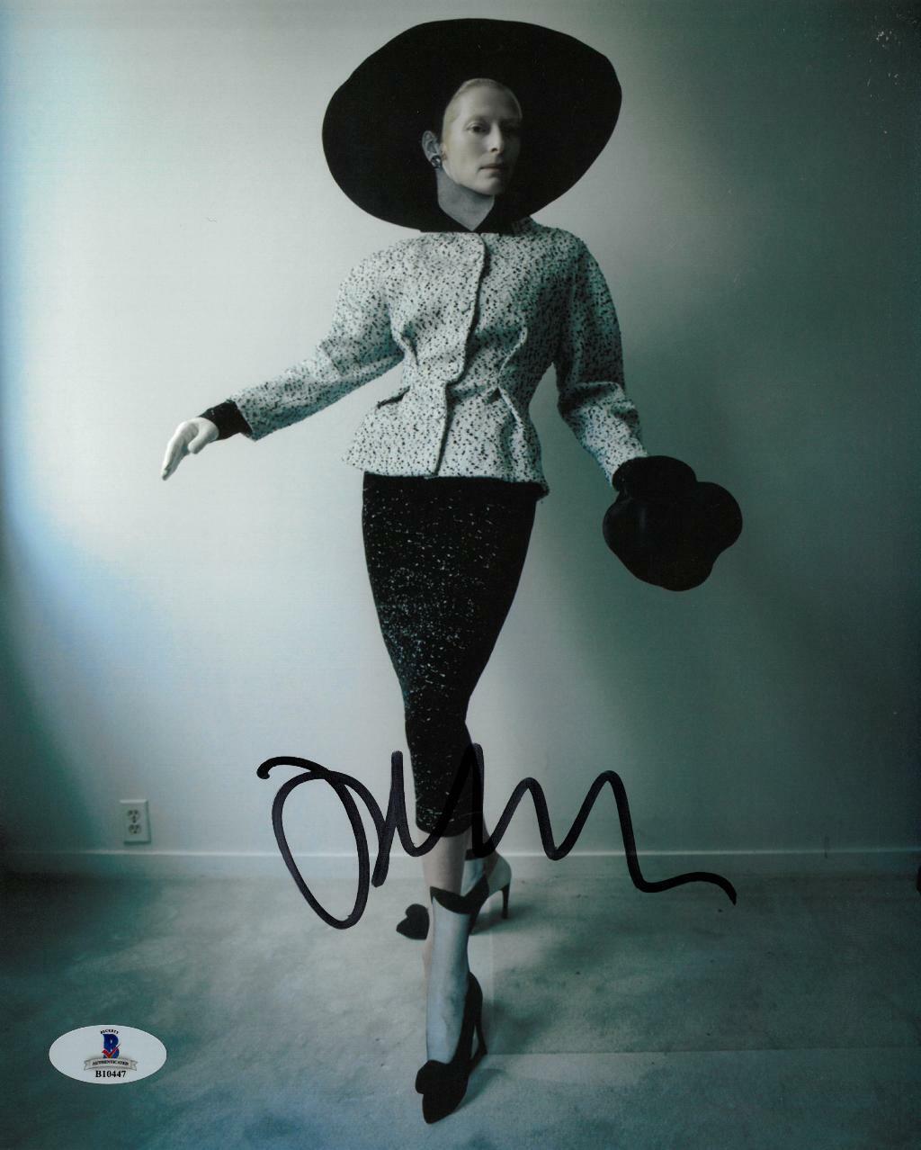 Tilda Swinton Signed Authentic Autographed 8x10 Photo Poster painting BECKETT #B10447