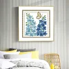 Partial Cross Stitch Kit July 14CT Counted DIY Needlework Decor (H429)(Brand)