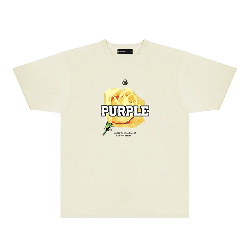 Purple fashion T-shirt