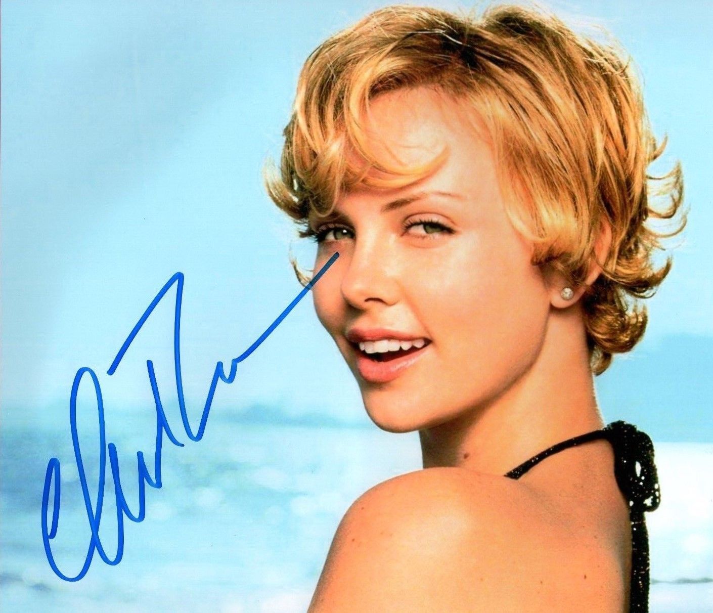 CHARLIZE THERON AUTOGRAPHED SIGNED A4 PP POSTER Photo Poster painting PRINT 23