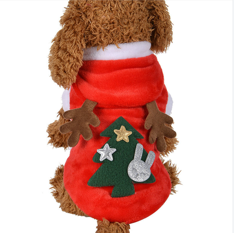 Christmas Pet Clothes, Dog Christmas Clothes, Dog Hoodie Christmas, Christmas Puppy Jumpers