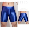 High elastic glossy silky skin-friendly tight men's boxer briefs